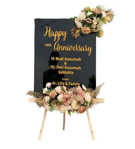 Papan Bunga Akrilik Pasar Prabumulih Ii